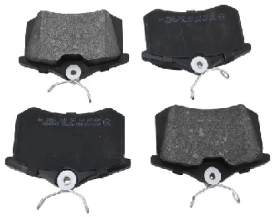 PASTILLAS FRENO TRASERAS JUEGO SEMI-METALICAS PARA PEUGEOT 2008 (hasta 2020), 208 (2020 en adelante), 208 (2013-2017), 208 (2012-2014) 1