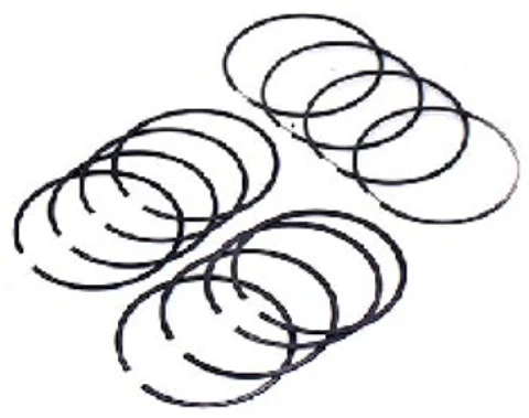 ANILLOS MOTOR CROMADOS 050MM PARA PEUGEOT 106 EQUINOXE (1997-2002)