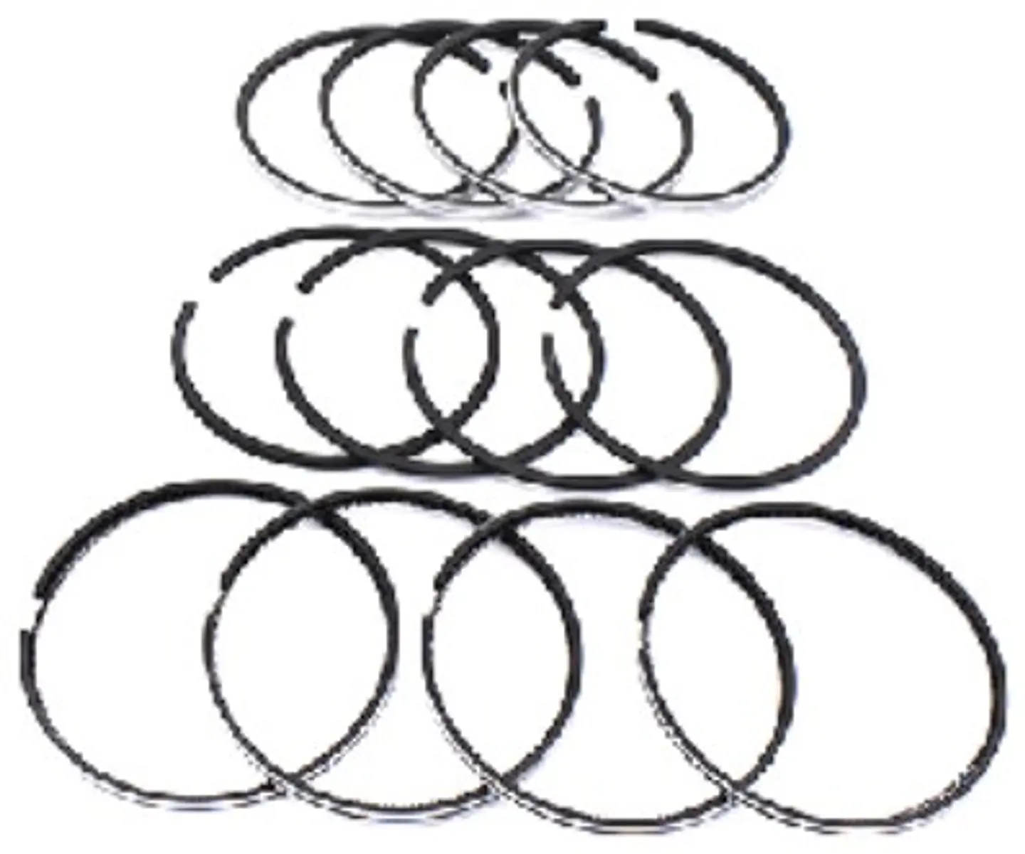 ANILLOS MOTOR CROMADOS 050MM PARA PEUGEOT 406 (2002-2010), BOXER (2003-2004), BOXER (2003-2007), BOXER HDI (2003-2007) 1