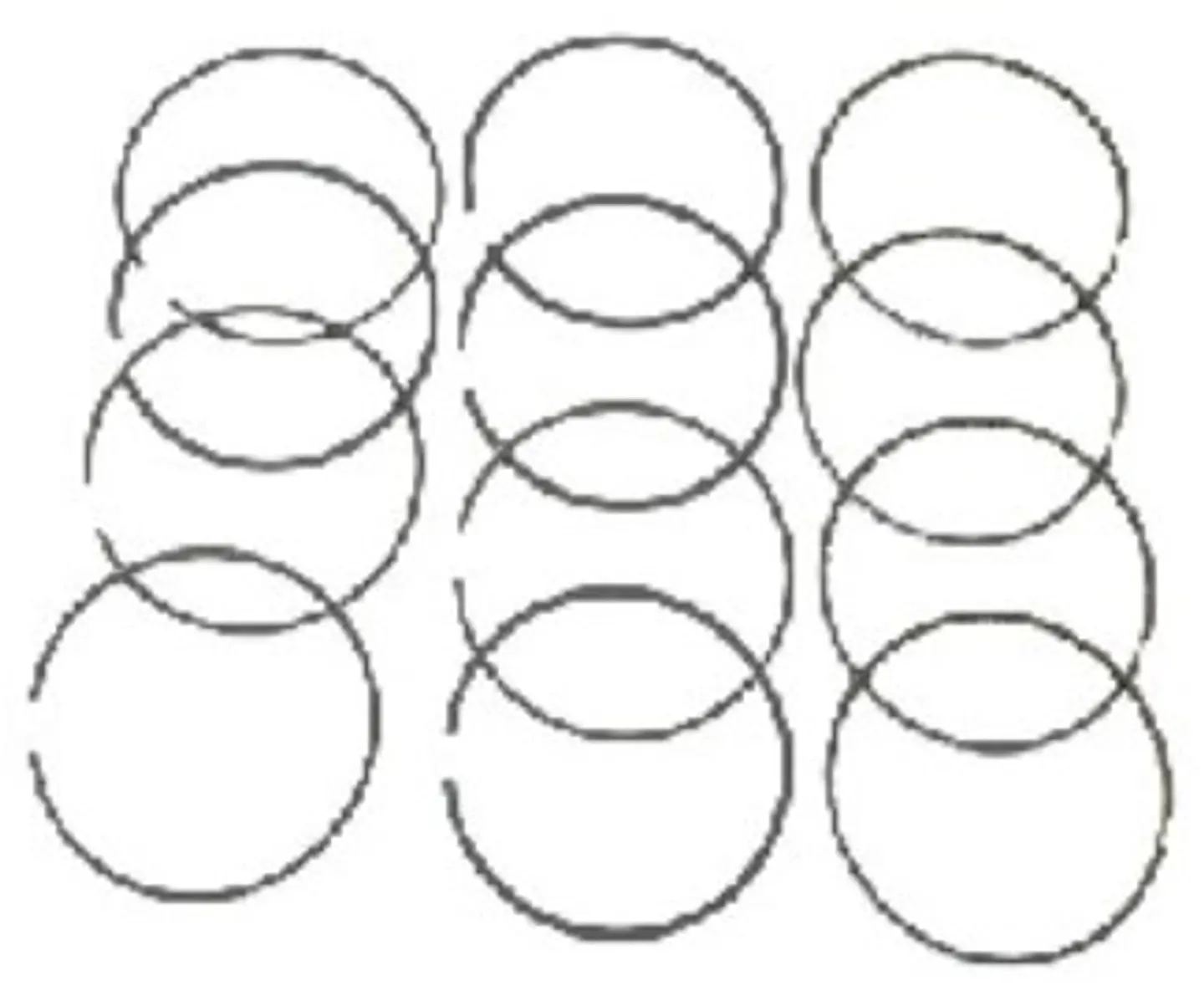 ANILLOS MOTOR CROMADOS 050MM PARA PEUGEOT 301 (2013-2017) | CITROEN C-ELYSEE (2013-2017) 1