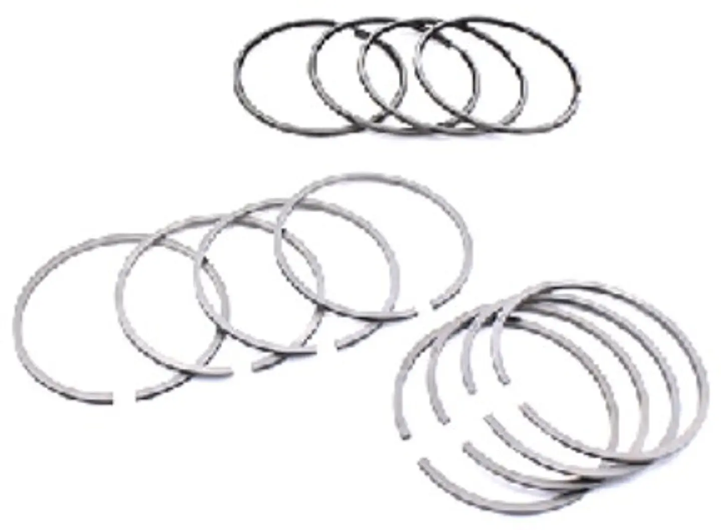 ANILLOS MOTOR CROMADOS STD PARA PEUGEOT 206 (1999-2002), 206 (2001-2002), PARTNER (1999-2003), PARTNER (2004-2005), 306 (1992) 1