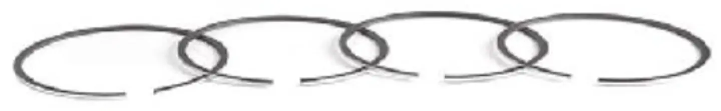 ANILLOS MOTOR CROMADOS STD PARA PEUGEOT 106 (1993-1996), 106 (1997-2000), 106 (2002-2003), 205 1.4 89-92 (1989-1992), 205 1.4 93-98 (1993-1998) 1