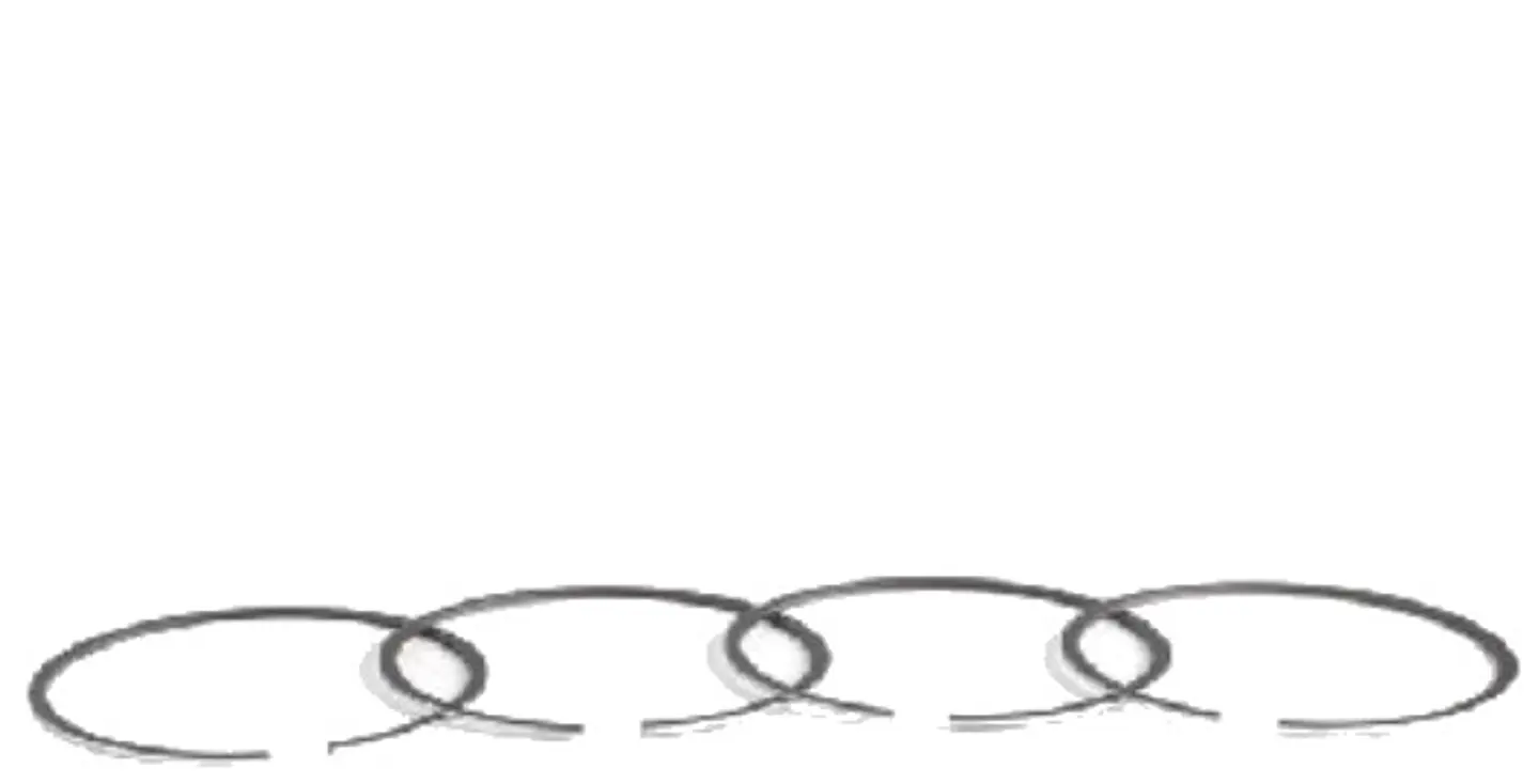 ANILLOS MOTOR CROMADOS STD PARA PEUGEOT 106 (1993-1996), 106 (1997-2000), 106 (2002-2003), 205 1.4 89-92 (1989-1992), 205 1.4 93-98 (1993-1998) 1