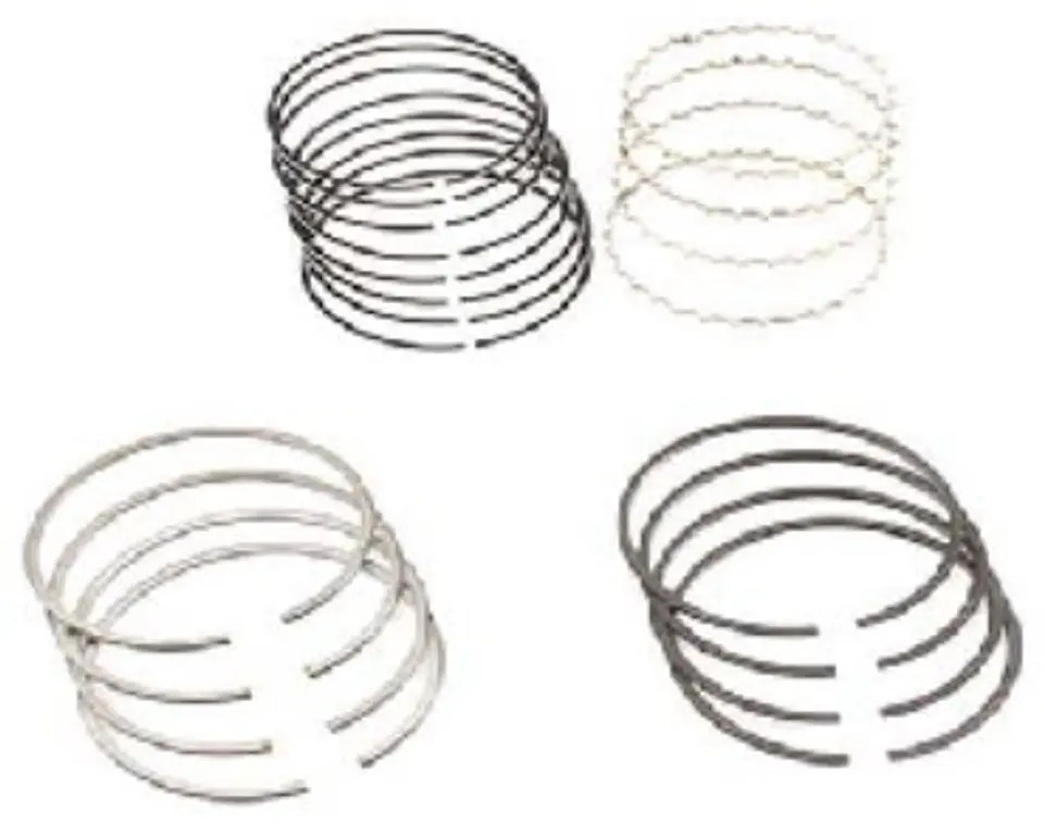 ANILLOS MOTOR CROMADOS STD PARA PEUGEOT 406 (2001-2004) 1