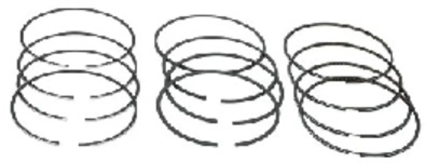 ANILLOS MOTOR CROMADOS STD PARA PEUGEOT 301 (2013-2017) | CITROEN C-ELYSEE (2013-2017) 1