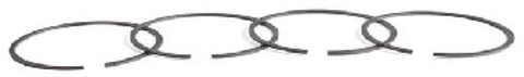 ANILLOS MOTOR NEGRO STD PARA PEUGEOT 305 GT (1986-1988), 309 (1989-1992), 309 (1993), 309 VTAL (1993-1994), 405 (1992)