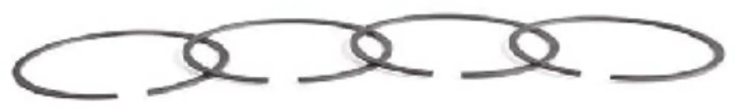 ANILLOS MOTOR NEGRO STD PARA PEUGEOT 305 GT (1986-1988), 309 (1989-1992), 309 (1993), 309 VTAL (1993-1994), 405 (1992) 1
