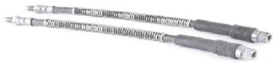 FLEXIBLE FRENO DELANTERO IZQUIERDA/DERECHA PARA PEUGEOT 206 (hasta 2004), 206 (2005-2008), 206 (2003-2008), 206 (1999-2003), 206 CONTACT (2007-2009), 206 SPORT (2007-2009) 1