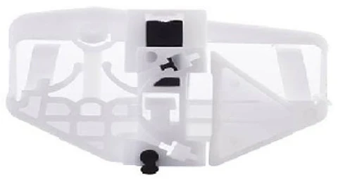 SOPORTE PLASTICO DERECHA VIDRIO PUERTA DEL. CREMALLERA MECANICA PARA PEUGEOT PARTNER (hasta 2012), PARTNER (2007-2012), PARTNER (2012-2018)