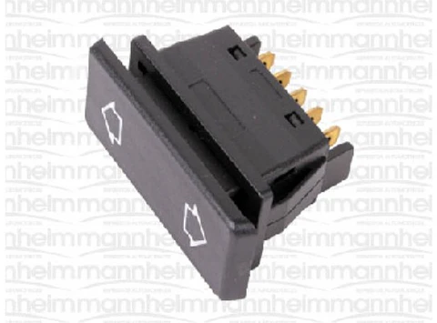SWITCH ALZA VIDRIO CON LUZ PARA PEUGEOT 505 (hasta 1984), 505 (1985-1989), 505 (1986-1989), 505 (1993-1996), 505 S.WAGON (1986-1989), 505 S.WAGON (1993-1996)