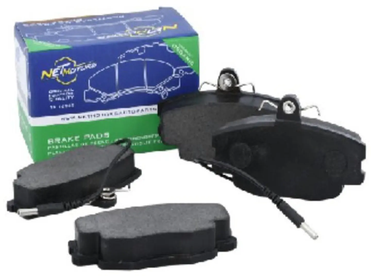 PASTILLAS FRENO DELANTERAS JUEGO CON SENSOR PARA PEUGEOT 205 (hasta 1992) | RENAULT FUEGO TS (1979-1985), FUEGO TX (1984-1988), FUEGO TURBO (1985-1987), 9 TL (1984-1986) 1