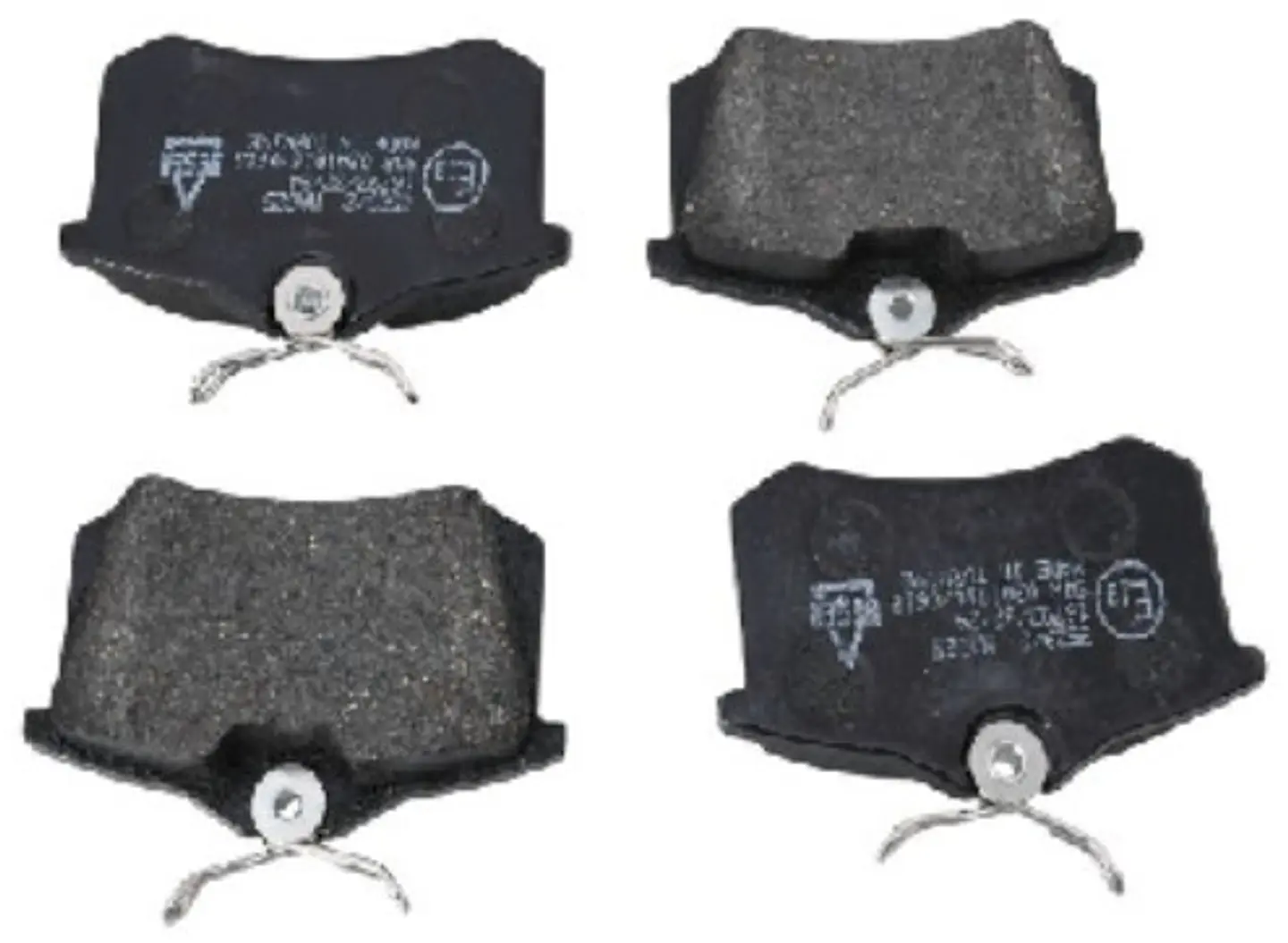PASTILLAS FRENO TRASERAS JUEGO SEMI-METALICAS PARA PEUGEOT 208, 208 (2013-2017), 208 (2012-2014) | RENAULT MASTER (2016-2020) 1