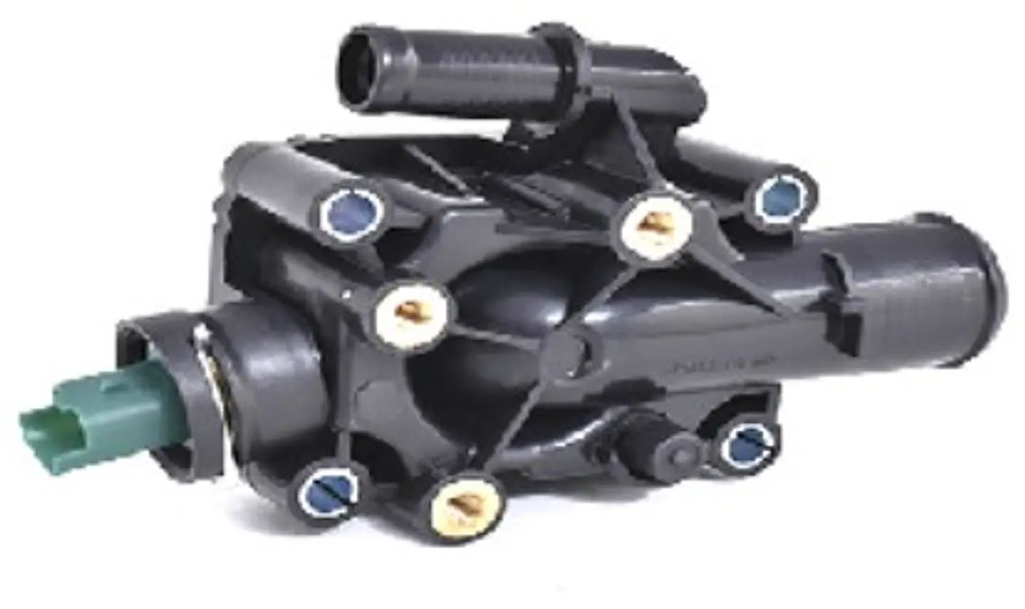 TERMOSTATO COMPLETO CON CUERPO Y TAPA PARA PEUGEOT 206 (hasta 2008), 206 (2003-2008), 206 CONTACT (2007-2009) 1