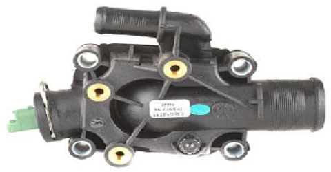 TERMOSTATO COMPLETO CON CUERPO Y TAPA PARA PEUGEOT 206 (hasta 2008), 206 (2003-2008), 206 CONTACT (2007-2009)
