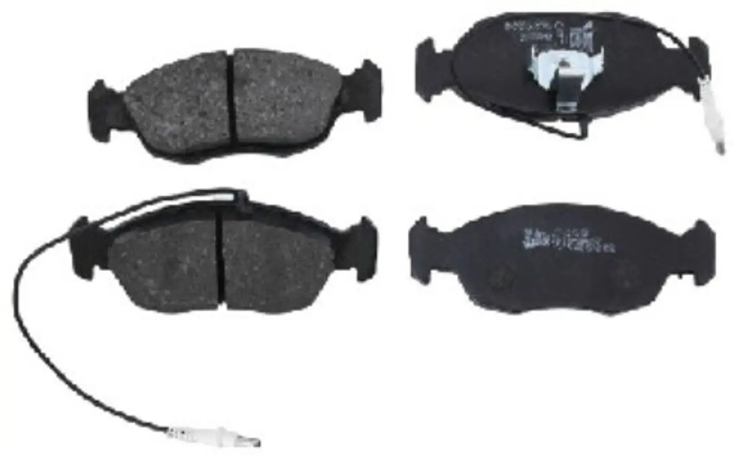 PASTILLAS FRENO DELANTERAS JUEGO CON SENSOR PARA PEUGEOT 306 XT (hasta 1999), 306 XT (1997-1999), 306 XT (1997-2000), 306 ST (1997-1999) 1