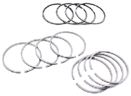 ANILLOS MOTOR CROMADOS STD PARA PEUGEOT 106 Y 205 1.4 89-92 - MAHLE