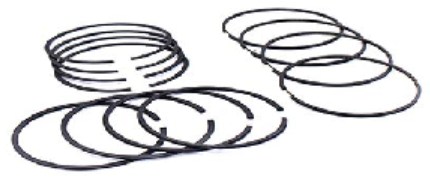 ANILLOS MOTOR NEGRO STD PARA PEUGEOT 504, 504 ST8 Y 504 P.UP