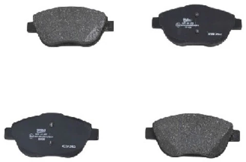 PASTILLAS FRENO DELANTERAS JUEGO SEMI-METALICAS PARA PEUGEOT 2008