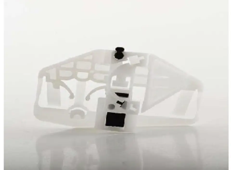 SOPORTE PLASTICO IZQUIERDA VIDRIO PUERTA DEL. CREMALLERA MECANICA PARA PEUGEOT PARTNER 1