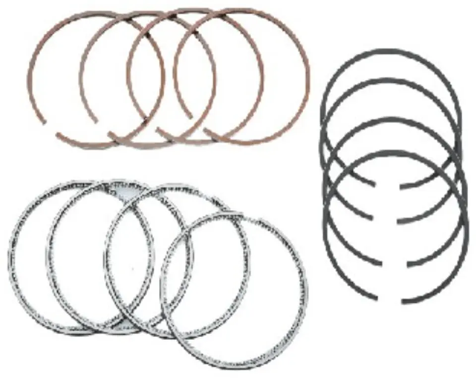 ANILLOS MOTOR CROMADOS 050MM PARA RENAULT SM3 Y SAMSUNG SM3 1