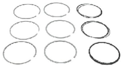 ANILLOS MOTOR CROMADOS STD PARA RENAULT CLIO