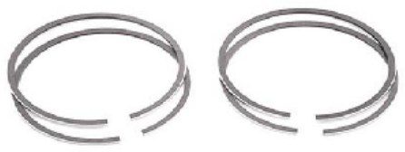 ANILLOS MOTOR CROMADOS STD PARA RENAULT 19 ECLAIRE Y KANGOO