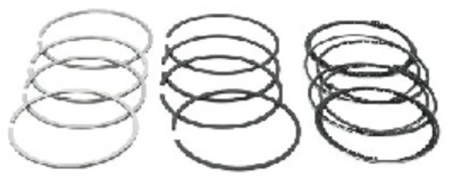 ANILLOS MOTOR CROMADOS STD PARA RENAULT CLIO II Y KANGOO 1