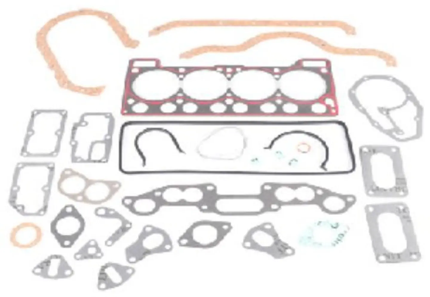 EMPAQUETADURA MOTOR JUEGO PARA RENAULT 12, 18 TL, 12 TL Y 18 1