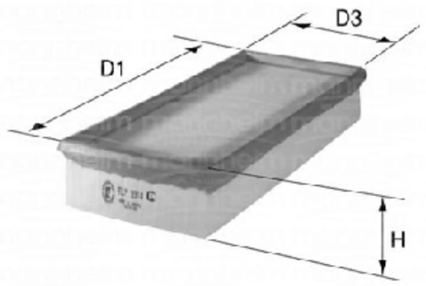 FILTRO AIRE PARA RENAULT LAGUNA 1