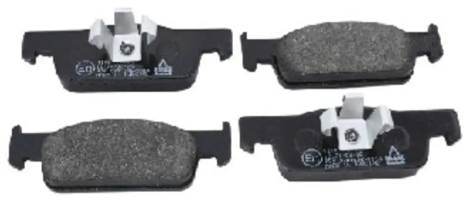 PASTILLAS FRENO DELANTERAS JUEGO SEMI-METALICAS PARA RENAULT NEW SYMBOL 1