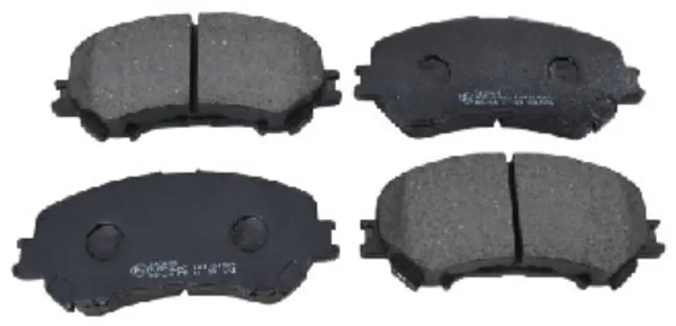 PASTILLAS FRENO DELANTERAS JUEGO SEMI-METALICAS PARA RENAULT MEGANE III 1
