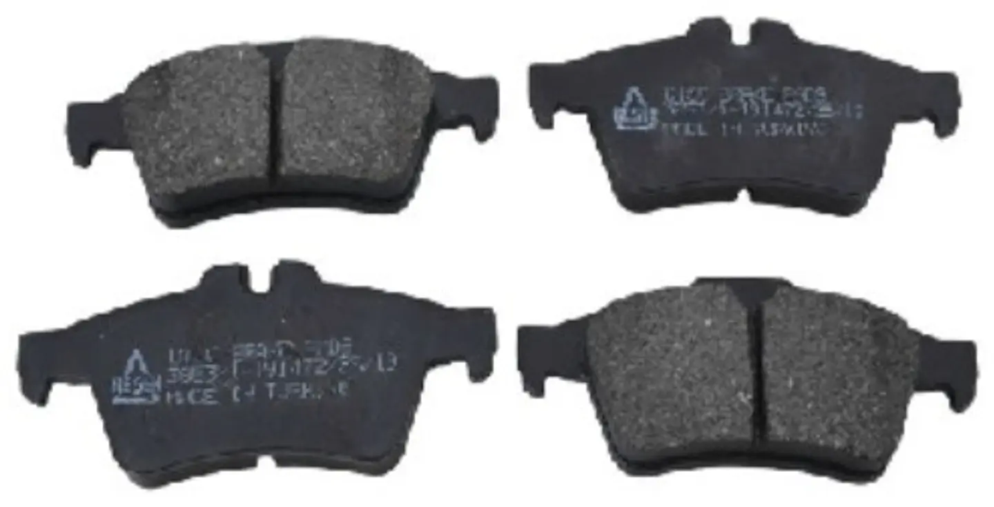 PASTILLAS FRENO TRASERAS JUEGO SEMI-METALICAS PARA RENAULT LAGUNA III 1