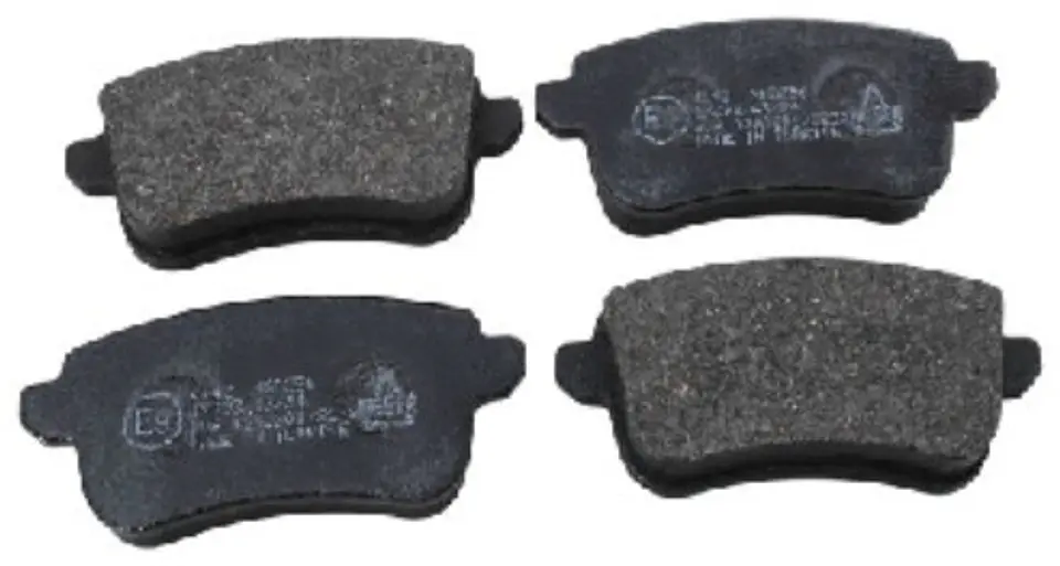 PASTILLAS FRENO TRASERAS JUEGO SEMI-METALICAS PARA RENAULT MEGANE III 1
