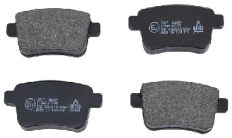 PASTILLAS FRENO TRASERAS JUEGO SEMI-METALICAS PARA RENAULT KANGOO II