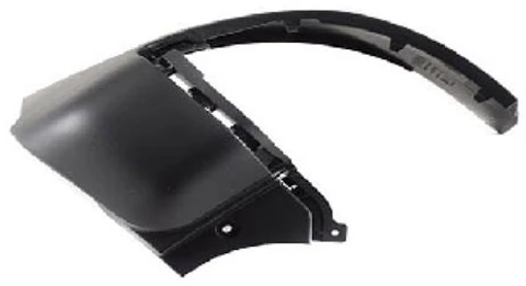 CORNER PARACHOQUE TRASERO NEGRA DERECHA PARA PEUGEOT PARTNER MAXI
