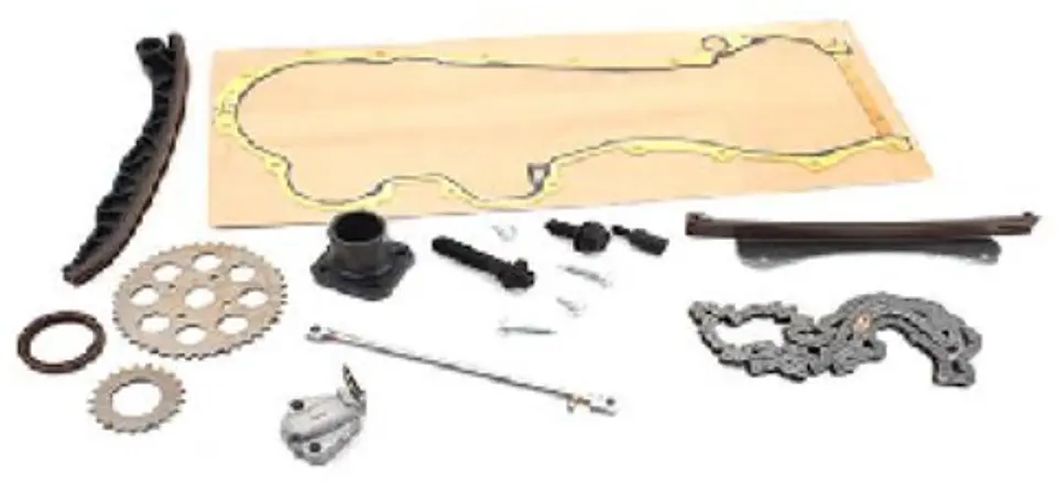 KIT DISTRIBUCION CADENA TENSORES PIÑONES Y GUIAS PARA PEUGEOT BIPPER 1