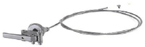 PIOLA CAPOT CON MANILLA PARA PEUGEOT 206