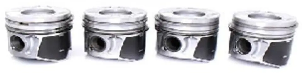 PISTON SET STD CON ANILLOS PARA PEUGEOT 407, EXPERT Y 5008 - YENMAK 1