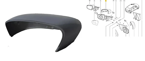 TAPA ESPEJO IZQUIERDA PARA RENAULT KWID