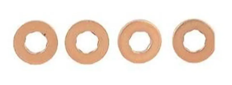 GOLILLA INYECTOR JGO. (4) ORIGINAL PARA PEUGEOT 208-308-PARTNER-BERLINGO B9 DV6C 1