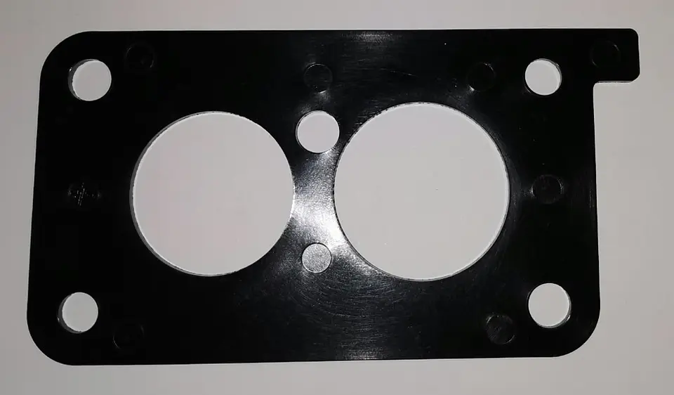 SEPARADOR TERMICO CARBURADOR C/PESTAÑA PARA PEUGEOT 504-505 1