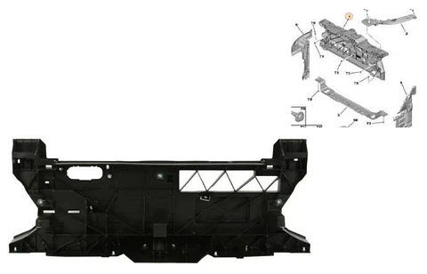 FRONTAL PARA PEUGEOT EXPERT, TRAVELLER Y CITROEN NEW JUMPY