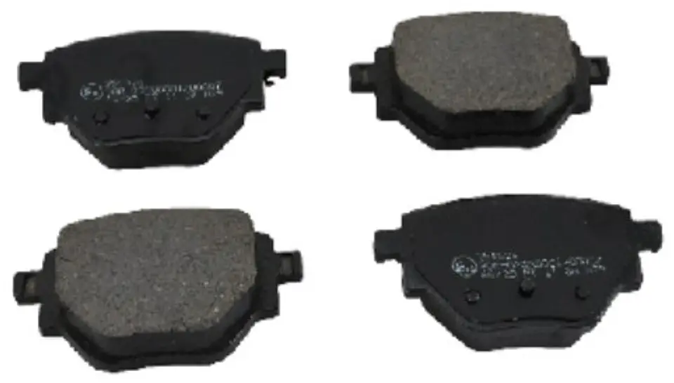 PASTILLAS FRENO TRASERAS JUEGO CON SENSOR PARA PEUGEOT 2008 - METELLI 1