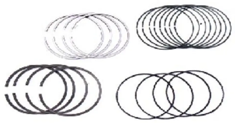 ANILLOS MOTOR CROMADOS STD PARA RENAULT LAGUNA Y MEGANE 1
