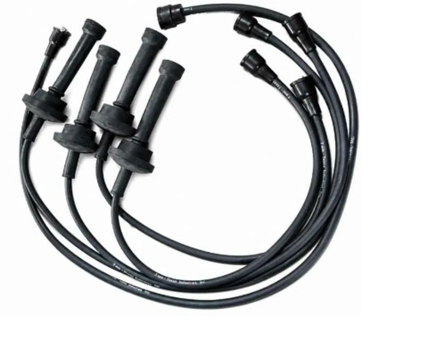 JUEGO CABLES DE BUJIA PARA PEUGEOT 504 EVOLUTION 2,0 CON CACHIMBA 1