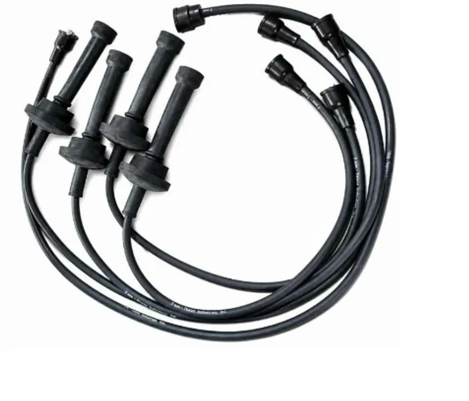 JUEGO CABLES DE BUJIA PARA PEUGEOT 504 EVOLUTION 2,0 CON CACHIMBA 1
