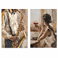 Quadro Decorativo Vinho e Sax Kit com 2 Quadros - Thumbnail 2