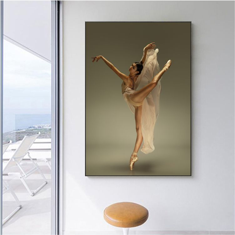 Quadro Decorativo Mulher Bailarina Delicado 1