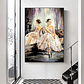 Quadro Decorativo Mulher Bailarina Clássico - Thumbnail 1