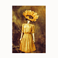 Quadro Decorativo Mulher Girassol Amarelo - Thumbnail 2